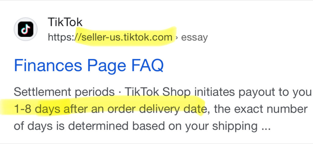 tiktok payout withholding days